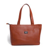 Dark Tan Tote Bag Milt Leather