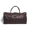 Brown Milt Leather Duffle Bag
