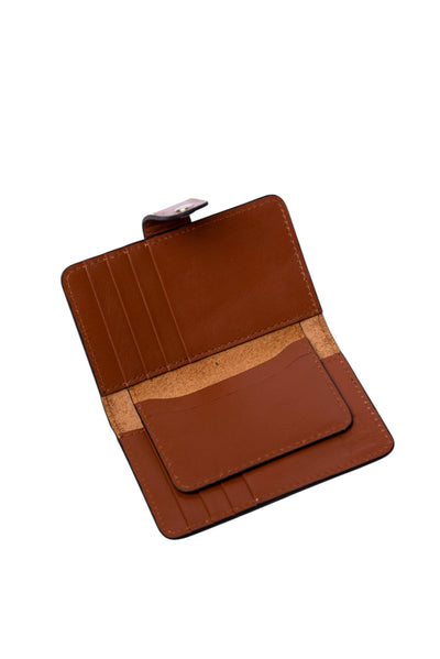 Timeless Leather Brown Wallet by Hammi Leathers