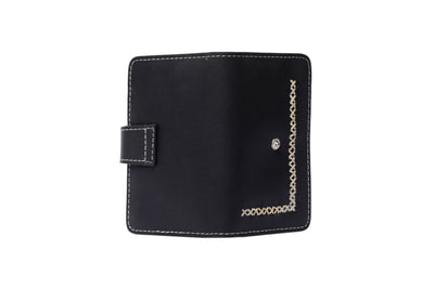 Timeless Leather Brown Wallet by Hammi Leathers