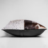 Brown Multi-Color Hair-on Leather Cushion