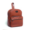 Dark Tan Milt Leather Mini Backpack
