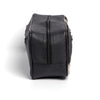 Black & White Toiletry Bag Hair-on Leather For Men & Women