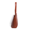 Dark Tan Tote Bag Milt Leather