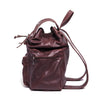 Brown Travel Finished Leather Backpack