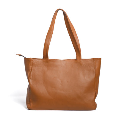 Camel Tan Tote Bag Milt Leather