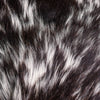 Brown & White Hair-on Leather Cushion