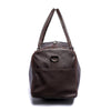 Brown Finished Leather Duffle Bag