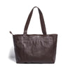 Brown Tote Bag Finished Leather
