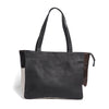 Black & White Hair-on Leather Tote Bag