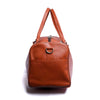 Tan Milt Leather Duffle Bag