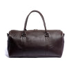 Brown Finished Leather Duffle Bag