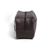 Brown & White Toiletry Bag Hair-on Leather For Men & Women