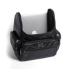 Black Finished Leather Backpack